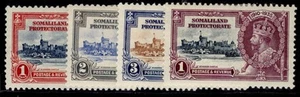 SOMALILAND PROTECTORATE GV SG86-89, 1935 SILVER JUBILEE set, M MINT. Cat £19. - Picture 1 of 1
