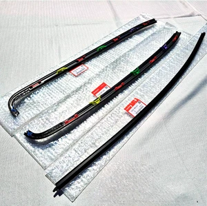 HONDA CIVIC 1992-1995 Genuine OEM Front Windshield Molding Upper & RH & LH Set - Picture 1 of 4