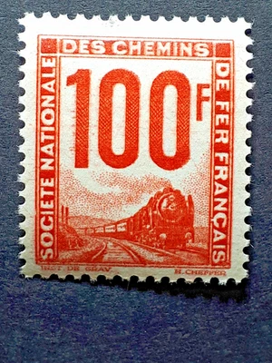 TIMBRE PETIT COLIS POSTAL n23a NEUF ** LUXE cote 30 euros - Photo 1/2