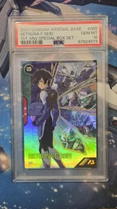 PSA10 PR-085 PR 1st Anniversary Set Setsuna F. Seiei 00 Gundam Arsenal Base - Picture 1 of 2