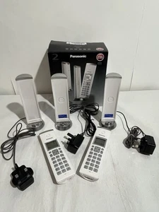 Panasonic KX-TGK220E X2 Bezprzewodowe telefony stacjonarne Dodatkowa podstawa ładowania Kabel zasilający - Zdjęcie 1 z 24