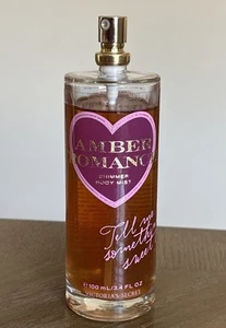 VTG Victoria's Secret Amber Romance Shimmer Body Mist 3.4fl oz 90% Full No Cap - Picture 1 of 9