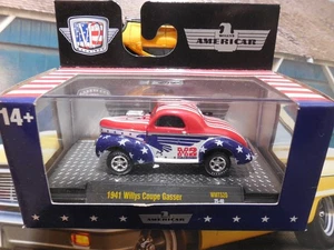 M2 Machines Independence Day 1941 Willy's Coupe Gasser Limited Edition KOSTENLOSER VERSAND - Bild 1 von 3