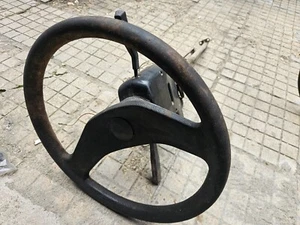 Wartburg 1.3 Lenksäule mit Lenkrad, Zündschloss, Schlüssel, Schalter, IFA DDR - Bild 1 von 11