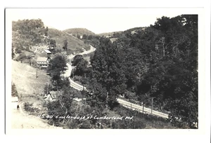 RPPC ~ RUTA DE LOS ESTADOS UNIDOS 40,6 MILLAS AL ESTE DE CUMBERLAND, MD - Imagen 1 de 1