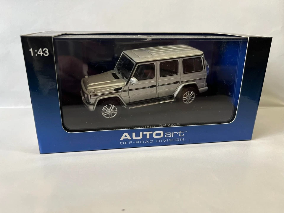 AUTO ART 1/43 - MERCEDES BENZ G 500 SILVER 2012 - Immagine 1 di 1