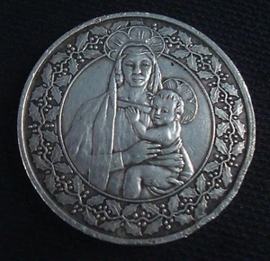 MEXICO MEDAL TWO ONZAS SILVER .999  - Picture 1 of 2