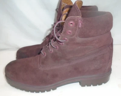 Timberland 6" Premium Waterproof Boots Autumn Leaf Dark Burgundy A18QB Sz 10.5 M - Image 1 of 4