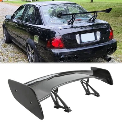 Alerón trasero de 46" brillo soporte alto para Nissan Sentra Máxima Racing GT Wing Foto 1 de 4