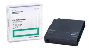 Cartouche de données HP LTO-7 Ultrium RW - C7977A (pack de 5) - Photo 1/1