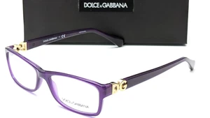 Dolce & Gabbana DG3228 2677 Opal Violet Rectangle Womens Eyeglasses 53mm - Picture 1 of 10