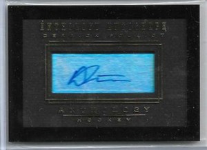 DERRICK POULIOT (PENGUINS) 2013-14 PANINI ANTHOLOGY HOCKEY AUTOGRAPH CARD #D/299