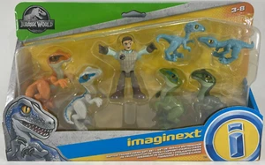 Fisher Price - GWF84 - Imaginext Jurassic World Raptor Trainer Owen Figure Set - Picture 1 of 3