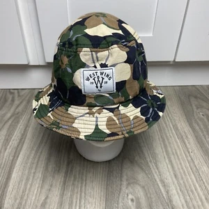 West Wing Bucket Hat Kids Large L Camo Fisherman Cap Sun Hunting Camping Outdoor - Picture 1 of 10