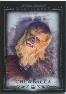 Star Wars Masterwork 2015 Premium Base Card #9 Chewbacca - Picture 1 of 1