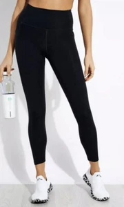 Girlfriend Collective Leggings hoher Bund schwarz Größe M - Bild 1 von 8