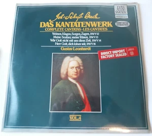Teldec 6.48204 Bach Cantatas 12, 13, 14, 16 (Leonhardt Vol. 4) sealed 2 LPs - Picture 1 of 6