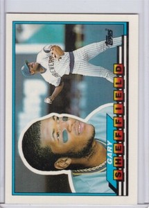 Gary Sheffield 1989 Topps Big Baseball Card 55 Grade Mint