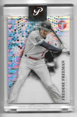 Freddie Freeman 2022 Topps Pristine #289 Encased Pristine Refractor - Image 1 of 2