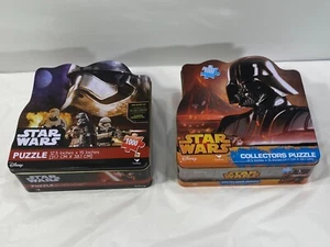 Star Wars 1000 Piece Puzzle Lot Of 2, D1 New 1 Open with all pieces, Disney - Picture 1 of 12