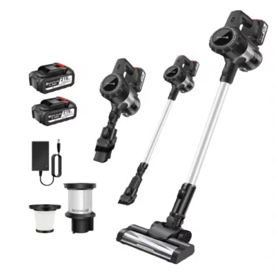 6000W 6 in 1 Upright Stick Power Vacuum Cleaner Cordless Bagless Handheld Hoover - Image 1 of 4