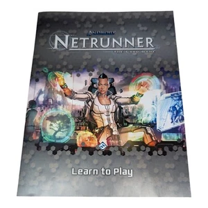 Android Netrunner Game Revised Core Set 2017 - Manual Only - Picture 1 of 2