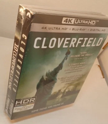 CLOVERFIELD / 10 Cloverfield Lane (4K/Blu-ray) w/Slipcovers-NEW (Sealed)-Box S&H - Image 1 of 4