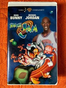 Vintage Space Jam VHS Tape 1997, Michael Jordan Bugs Bunny - Picture 1 of 9