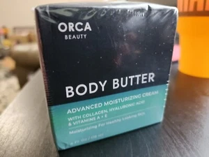 Body Butter Advanced Moisturizing Cream w Collagen Hyaluronic Acid & Vit A + E - Picture 1 of 3
