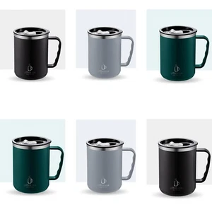 6 pcs ❗️500ml Thermos Coffee Mug Stainless Steel Thermal Cup With Lid For Travel - Picture 1 of 13