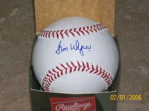 JIMMY WYNN SIGNED BASEBALL COLT 45'S ASTROS "TOY CANNON" RIP! - Picture 1 of 1