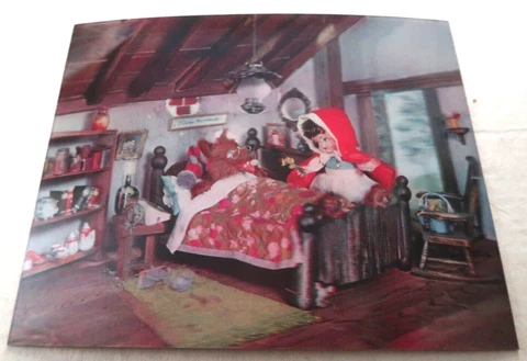 Vintage 1966 Little Red Riding Hood Lentograph 3D Picture W.C. Jones Cover