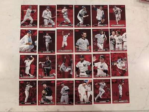 2024 Topps Stadium Club RED FOIL Team Set (24) New York Yankees Judge Soto Jeter - Picture 1 of 1