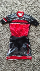 Sportful Bodyfit PRO RACE Professional Mens Shor Sleeve Skinsuit, Size: 2XL NEW! - Picture 1 of 20