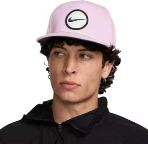 Nike Pro Structured DriFit-Snapback Golf Hat/Cap-Arctic Pink-Various Men's Sizes - Picture 1 of 7