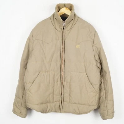 G-STAR RAW DENIM COLORADO JKT Men's Jacket Size XL Insulated Zip Beige s10832 - Image 1 of 4