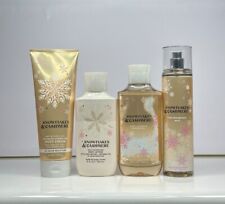 Bath and Body Works Snowflakes and Cashmere Mist Cream Lotion Shower Gel U Pick