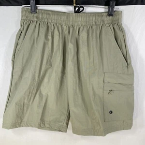 Pantalones Cortos Carga Original Deluxe Beige con Cordón Cintura Elástica Para Hombre Talla S Nuevos con Etiquetas - Imagen 1 de 9