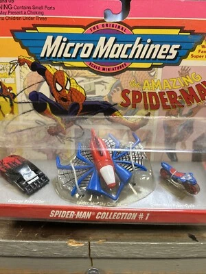 Micro Machines Amazing Spider-Man Collection 1 & 2 1993 - Image 1 of 4