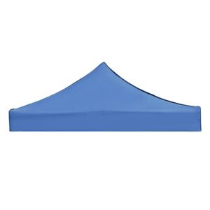 2X(2X2M Canopy Top Cover Replacement Four-Corner Tent Cloth Foldable Rainproof 