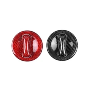 For Mercedes-Benz Dry Carbon Fiber Inner Fuel Tank Cover Trim Sticker - Picture 1 of 4