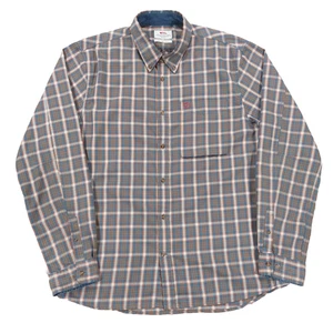 Fjallraven Stig Flannel Shirt Mens XXL Slim, Long Sleeve Button Down, Gorpcore - Picture 1 of 15