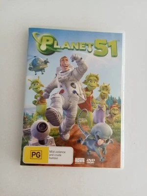 Planet 51 DVD  Region 4 Dwayne Johnson Justin Long Animation Free Postage P2 - Image 1 of 2