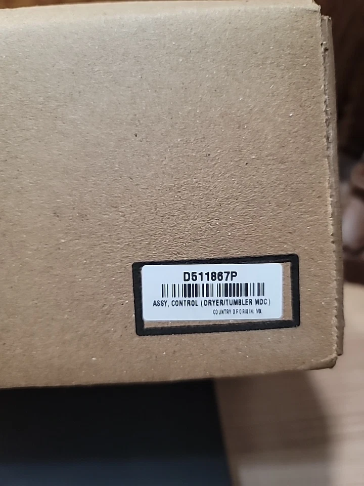 Alliance D511867P Dryer 24v MDC G LED Control