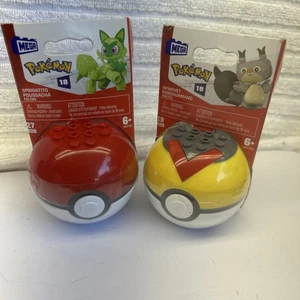 2 Pokémon Mega Sprigatito & Skeovet NEW - Picture 1 of 4
