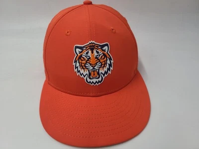 Detroit Tigers New Era 59Fifty Gorra Ajustada 7 3/8 Poliéster DET Hombres MLB Naranja Foto 1 de 4