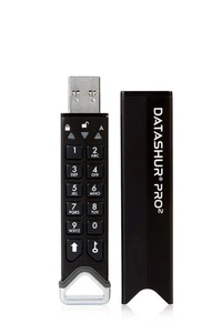iStorage datAshur PRO2 128 GB Secure Flash Drive FIPS 140-2 Level 3 Certified Pa - Afbeelding 1 van 4