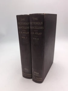The Victorian chancellors 1908 J.B. Atlay 1 & 2 Volumes Set Hardcover  - Bild 1 von 10