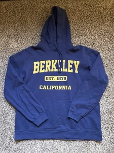 Berkeley California Hoodie Herren XL Blau/Gold - Bild 1 von 6