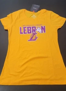 T-shirt donna Fanatics NBA Los Angeles Lakers Lebron James piccola - Foto 1 di 7